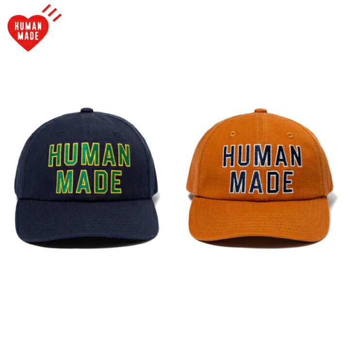 楽天市場】【2colors】HUMAN MADE 6 PANEL CAP #2 Navy,Orange 2024SS 