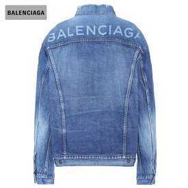 BALENCIAGA バレンシアガ 2018年春夏 Denim jacket Medium Vintage Blue