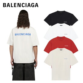 【4colors】 BALENCIAGA Logo T-shirt 2021SS バレンシアガ ロゴTシャツ 4カラー