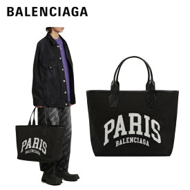 BALENCIAGA Cities Paris jumbo cotton tote bag Black 2023SS バレンシアガ シティーズ パリ ジャンボ トートバッグ ブラック 2023年春夏