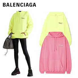 【2colors】 BALENCIAGA Oversized printed hoodie 2023SS バレンシアガ オーバーサイズ プリント フーディー 2カラー パーカー 2023年春夏