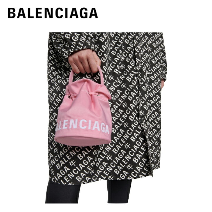 楽天市場】BALENCIAGA wheel canvas bucket pink 2021SS バレンシアガ ウィール キャンバス バケットバッグ ピンク ブラック 2021年春夏 :