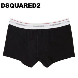 Dsquared2 ディースクエアード メンズ アンダーウェア パンツ 下着 ボクサーパンツ ワンポイントロゴ グレー ブラック