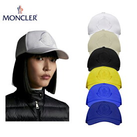 【6colors】MONCLER Baseball Cap embroidery logo 2022SS モンクレール ベースボール キャップ ロゴ刺繍 帽子 2022年春夏