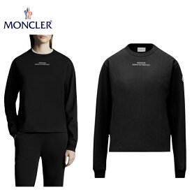 Moncler Jersey Long-sleeve T-shirt Ladys Black 2022SS モンクレール ジャージ ロングスリーブ Tシャツ レディース ブラック 2022年春夏
