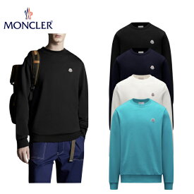 【4colors】MONCLER Logo Patch Sweatshirt Mens 2022SS モンクレール ロゴパッチ スウェットシャツ メンズ 4カラー 2022年春夏