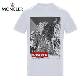 MONCLER モンクレール T-SHIRT Tシャツ Blanc ホワイト メンズ 2019年春夏