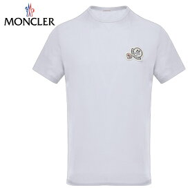 MONCLER モンクレール T-SHIRT Tシャツ Blanc ホワイト メンズ