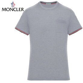 MONCLER モンクレール T-SHIRT Tシャツ Gris グレー メンズ
