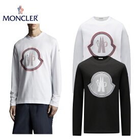 【2colors】MONCLER Logo Long Sleeve T-Shirt Mens 2022SS モンクレール ロングスリーブ Tシャツ メンズ 2カラー 2022年春夏