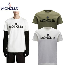【2colors】MONCLER Logo T-shirt Top 2022SS モンクレール ロゴ ティーシャツ メンズ 2カラー トップス 2022年春夏