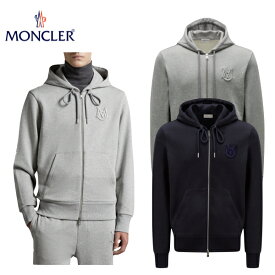 【2colors】MONCLER Zip Up hoodie Mens Top 2022AW モンクレール ジップアップフーディー 2カラー メンズ トップス 2022年秋冬