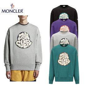 【4colors】MONCLER Sweatshirt Mens Top 2022AW モンクレール スウェットシャツ 4カラー メンズ トップス 2022年秋冬