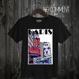 【3colors Tシャツ・ロンT 選択可能】NO COMMENT PARIS Paris END10 2023SS ノーコメント パリ Tシャツ・ロンT ブラック ホワイト グレー 2023年春夏