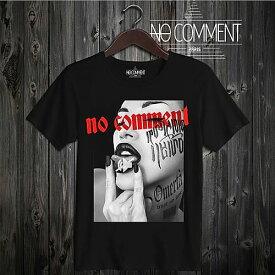 NO COMMENT PARIS Omerta T-shirt NCP38 Black ノーコメント パリ Tシャツ ブラック