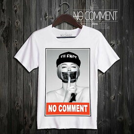 NO COMMENT PARIS NO COMMENT T-shirt HIP13 White ノーコメント パリ Tシャツ ホワイト