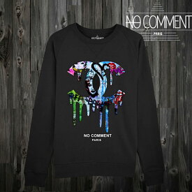 【3 colors】NO COMMENT PARIS street art NCP318 Sweatshirt Top 2023SS ノーコメント パリ 3カラー スウェット トップス 2023年春夏