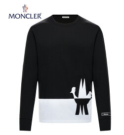 MONCLER Long sleeve T-shirt Black Noir Mens 2020SS モンクレール ロング Tシャツ ブラック メンズ 2020年春夏新作