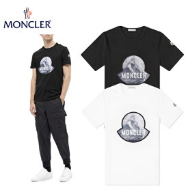 海外限定・日本未入荷モデル【2color】MONCLER Mountain Logo Tee Mens 2020SS T-shirt モンクレール マウンテン ロゴ ティー 2色 メンズ 2020年春夏