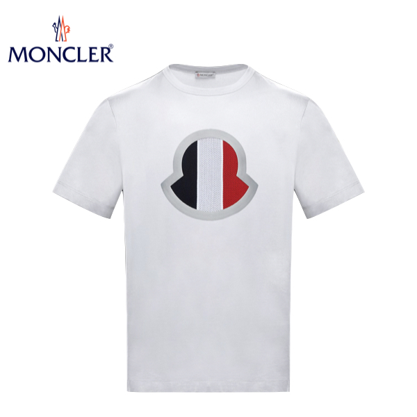  MONCLER T-SHIRT White Mens 2020AW モンクレール　Tシャツ ホワイト メンズ 2020-2021年秋冬
