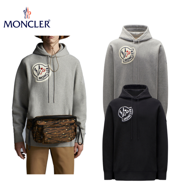 【2colors】MONCLER Sweatshirt Hoodie Mens 2021AW モンクレール スウェット フーディー パーカー  メンズ 2021-2022年秋冬 fashionplate