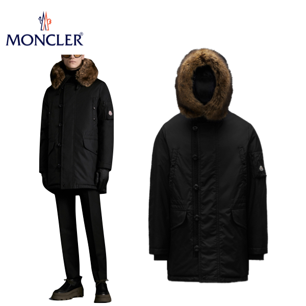 MONCLER Aja Mens Black Down Jacket 2021AW モンクレール アジャ メンズ ブラック ダウンジャケット  2021-2022年秋冬 | fashionplate