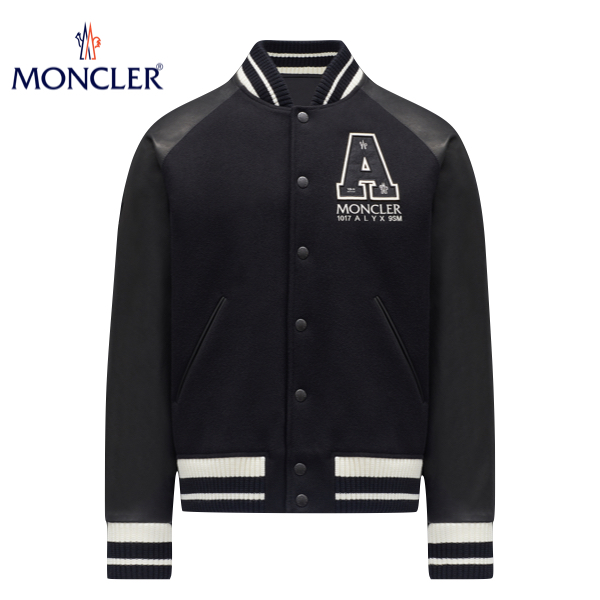 MONCLER Ailanthus bomber jacket Mens Black Outer 2021AW モンクレール ボンバージャケッ |  fashionplate