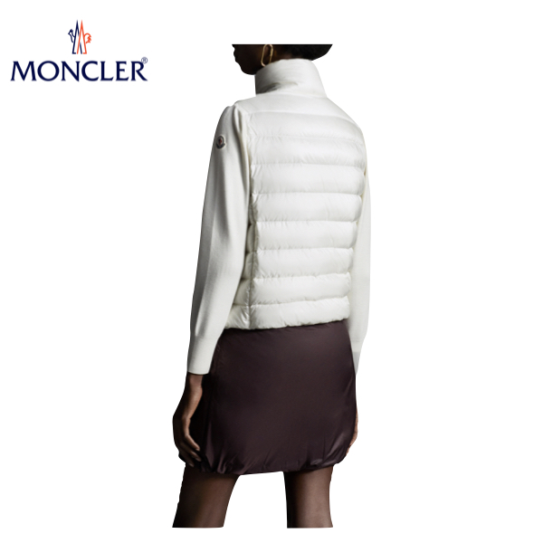 【2colors】 MONCLER Cardigan With Stand Collar Ladys 2021AW モンクレール  ハイネックカーディガン レディース 2カラー 2021-2022年秋冬 | fashionplate