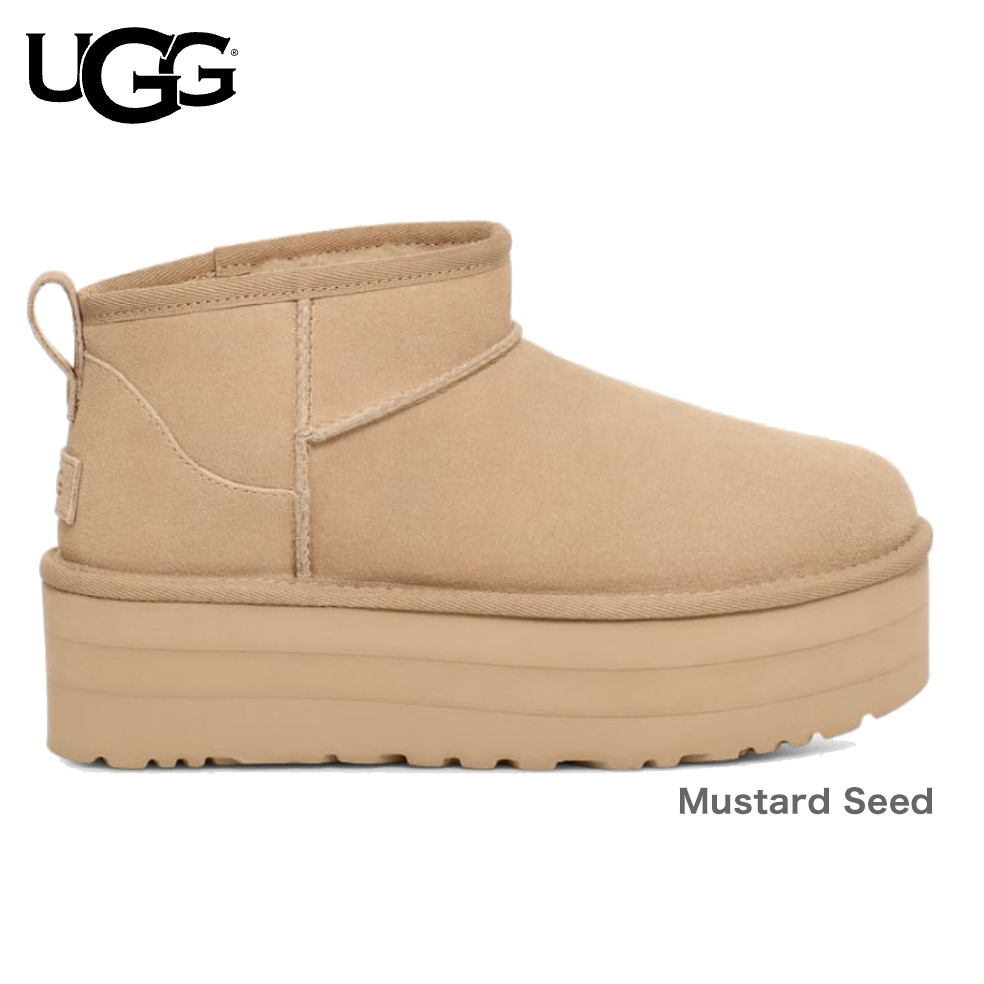 楽天市場】【5colors】UGG Classic Ultra Mini Platform Mustard Seed