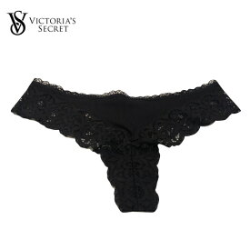 VICTORIA'S SECRET Thong Black Ladys Underwear 2020SS ビクトリアシークレット Tバック ブラック レディース アンダーウェア 下着 2020年春夏