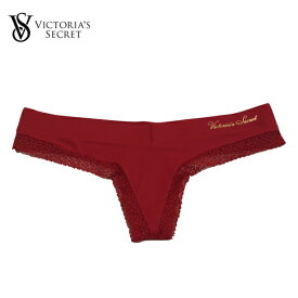 VICTORIA'S SECRET Logo Thong Red Ladys Underwear 2020SS ビクトリアシークレット ロゴ Tバック レッド レディース アンダーウェア 下着 2020年春夏