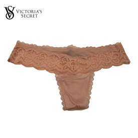 VICTORIA'S SECRET Lace Satin Thong Pink Ladys Underwear 2020SS ビクトリアシークレット レース サテン Tバック ピンク レディース アンダーウェア 下着 2020年春夏
