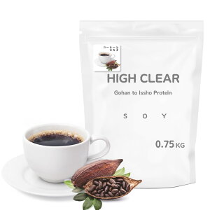 ハイクリアー ソイプロテイン Gohan to Issho 750g ソイ プロテイン 国内生産 大豆プロテイン 大豆 女性 女性用 ダイエット 健康