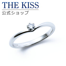 【ラッピング無料】【刻印無料】【THE KISS Anniversary】 THE KISS 公式ショップ K10 ホワイトゴールド マリッジ リング 結婚指輪 ペアリング （ レディース 単品 ） wg カップル 人気 ジュエリーブランド THEKISS ザキッス 指輪 7621122001 シンプル 女性 ブライダル