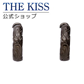 【ラッピング無料】THE KISS 公式ショップ 金属アレルギー対応 サージカルステンレス ハワイアンジュエリー ペアピアス メンズ 単品 ペアアクセサリー カップル 人気 ジュエリーブランド THEKISS ピアス プレゼント L-PE8017 母の日 ギフト【あす楽対応（土日祝除く）】