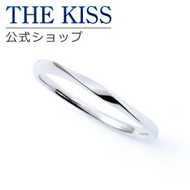 【ラッピング無料】THE KISS 公式ショップ K10ピンクゴールド ペアリング ウェーブ ひねり（ メンズ 単品 ） ペアアクセサリー カップル 人気 ジュエリーブランド THEKISS ペア リング・指輪 プレゼント K-R454WG ブライダル【あす楽対応（土日祝除く）】