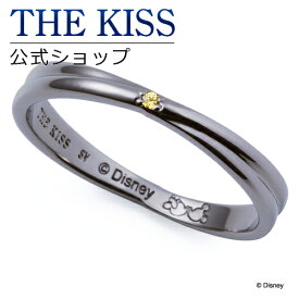 【ラッピング無料】【ディズニーコレクション】 ディズニー ペアリング ミッキーマウス ズボンカラー THE KISS リング・指輪 シルバー キュービック （メンズ 単品） DI-SR1201CB 母の日【あす楽対応（土日祝除く）】