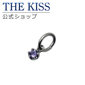 【4/25限定！エントリーで最大100％ポイントバック！】THE KISS 公式ショップ シルバー チャーム ペア 誕生石（4月以外）（メンズ 単品） ペアアクセサリー カップル に 人気 の ジュエリーブランド THEKISS ペア ネックレス・ペンダント プレゼント SCH722- 母の日