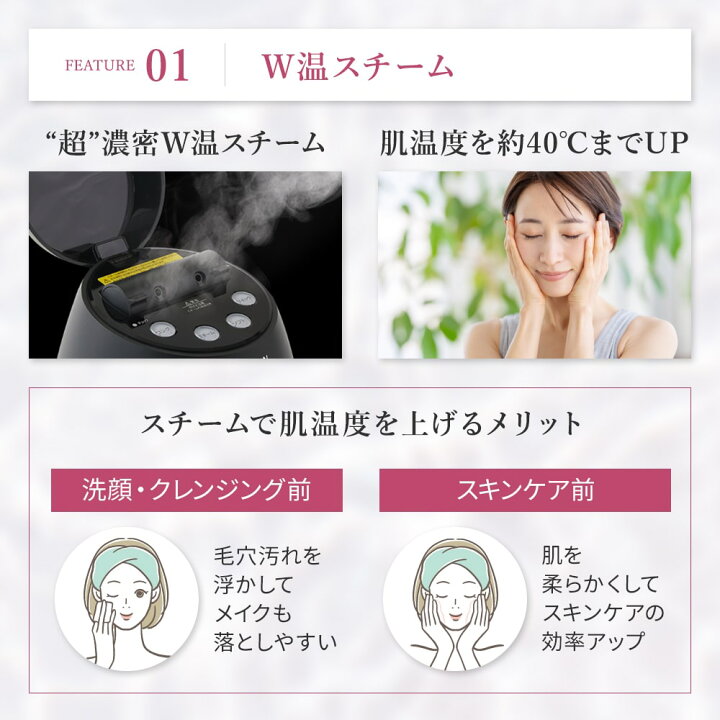 楽天市場】YA-MAN ヤーマン スチーマー 毛穴ケア ブライトクリーン 