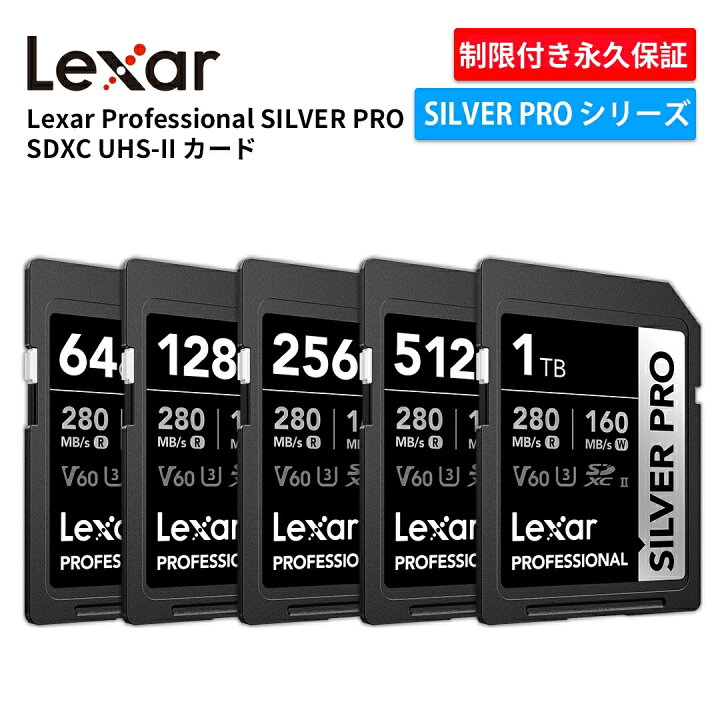楽天市場】【月間優良ショップ受賞】Lexar Professional SILVER PRO 