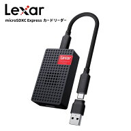 【正規代理店】 Lexar microSDXC Express カードリーダー USBC USBA MicroSD Express カードリーダー Swi…