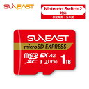 【Switch2対応】SUNEAST microSD Expressカード 1TB 512GB 高速ゲーミング向け マイクロSD Express カード UHS-I 高性…