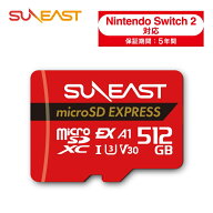 【Switch2対応】 SUNEAST microSD Express カード 512GB 高性能 マイクロSD Express カード 高速ゲーミン…