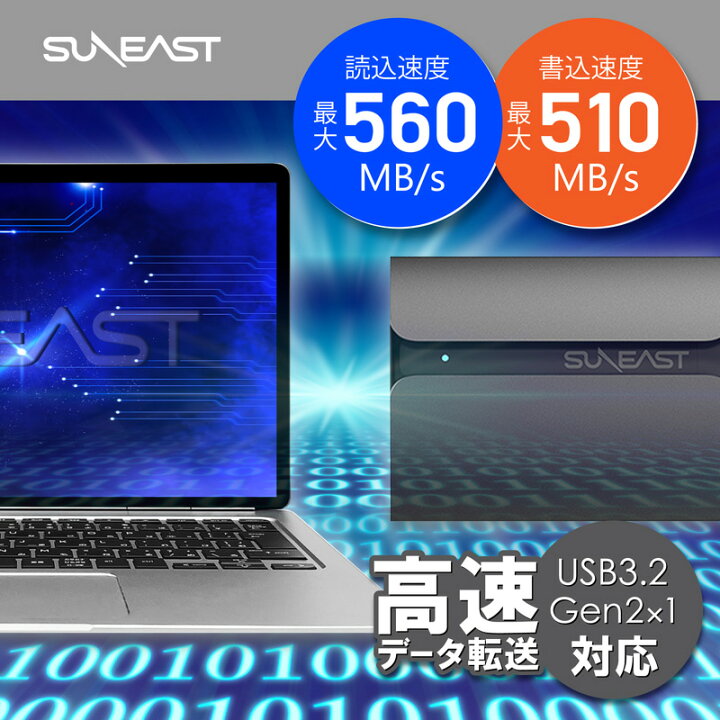 楽天市場】【国内3年保証】SUNEAST(サンイースト) SSD 2TB NVMe PCIe Gen 3.0 ×4 3D NAND 内蔵SSD  SE900NVG3-2TB nvme 2tb 内蔵ssd nvme 2tb ssd SE900NVG3-2TB : ファストオンライン