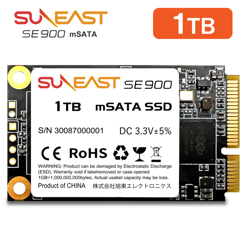 mSATA SSD 1TB 内蔵型 mini SATAIII 6Gb s miwakura 美和蔵 3D NAND