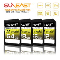 【正規代理店】SUNEAST V60 UHS-II SDXCカード 1TB 4K U3 UHD TLC SDメモリーカード R:280MB/s W:150MB/s…