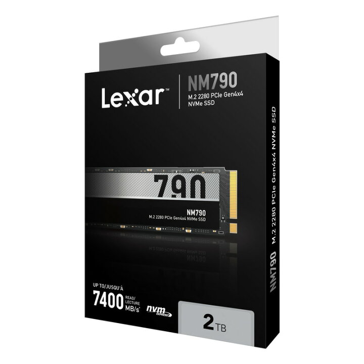 楽天市場】【月間優良ショップ受賞】受賞SSD Lexar NM790 1TB 2TB 8TB 