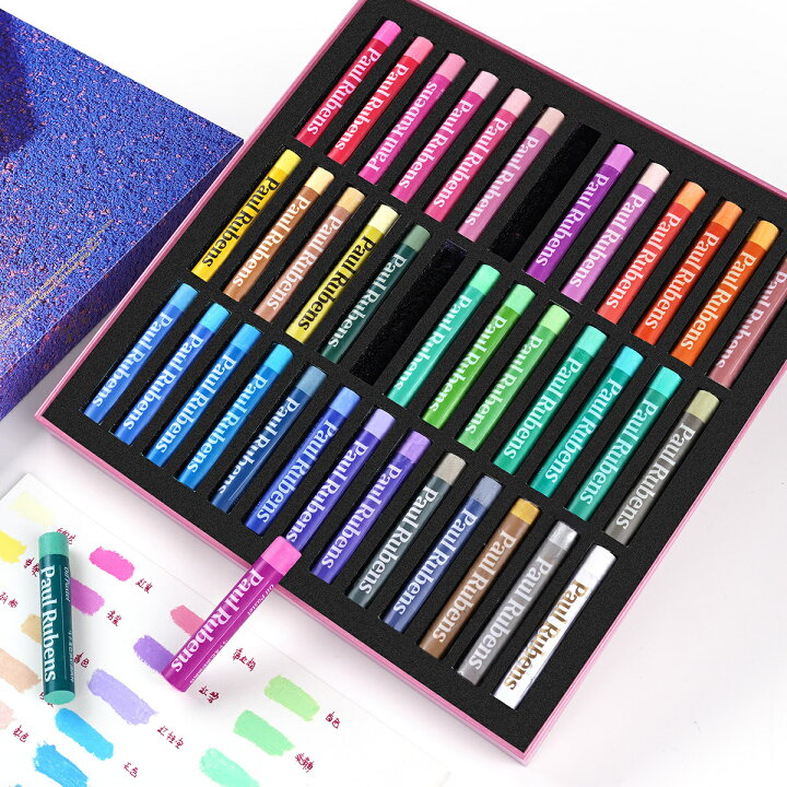 楽天市場 Paul Rubens オイルパステル 39色 セット クレパス Soft Oilpastel マカロンシリーズ パステルカラー ソフト パステル 絵具 油絵 着色 塗り絵 画材 えのぐ 美術 学生 入学祝い ギフト 39本セット 送料無料 Fastsalesdirect