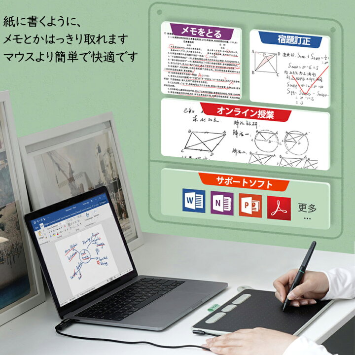 楽天市場 Parblo Ninos S ペンタブ 6x4インチ Android6 0以上 Windows Mac タブレット対応 充電不要ペン 8192レベル筆圧 エクスプレスキー デジタルイラスト オンライン授業 会議 イラスト練習 グリーン Sサイズ 送料無料 Fastsalesdirect
