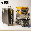 Lサイズ キャリーケース スーツケース 大型 2サイズ 軽量 S 超軽量 4輪 キャスター キャリーバッグ 旅行バッグ ブラッ…